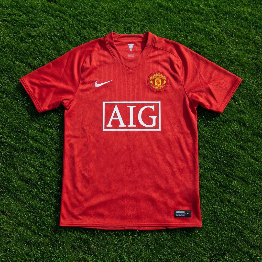 2007-09 Manchester United Home Shirt Ronaldo 7