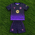 Kids Barcelona away kit jersey & short
