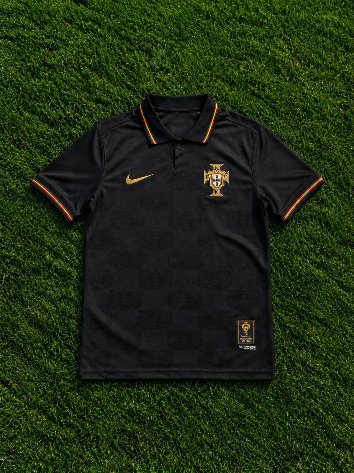 Portugal Away Jersey 2025/26 – Black Edition