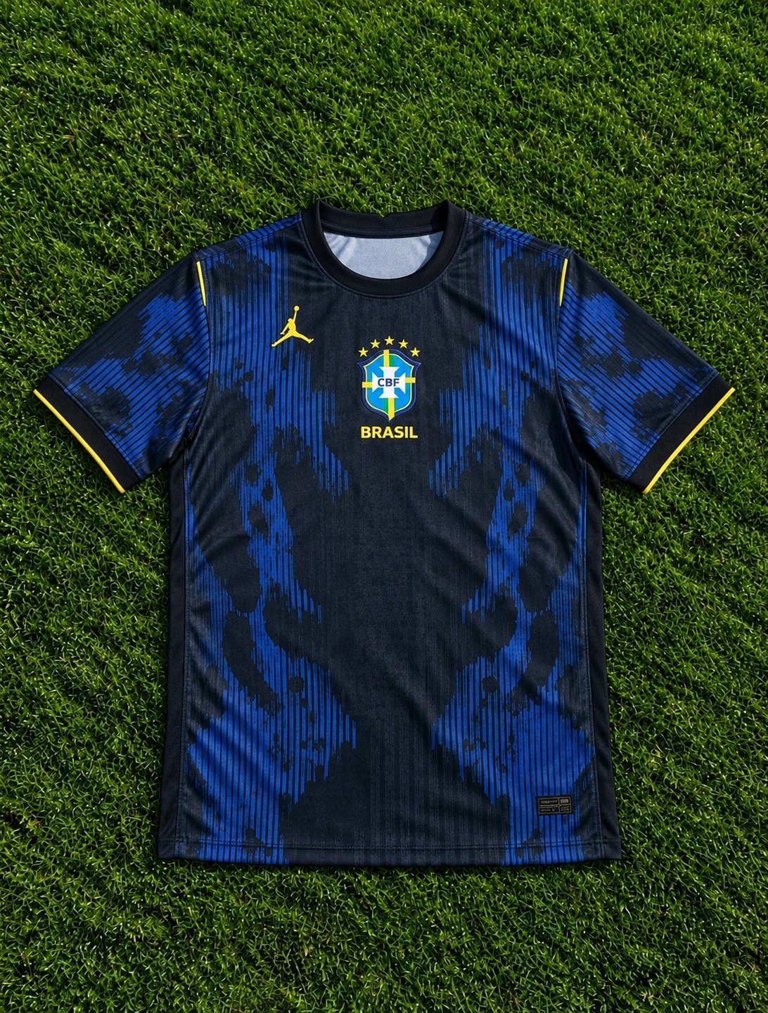Brazil away jersey Originall logo &Fabric
